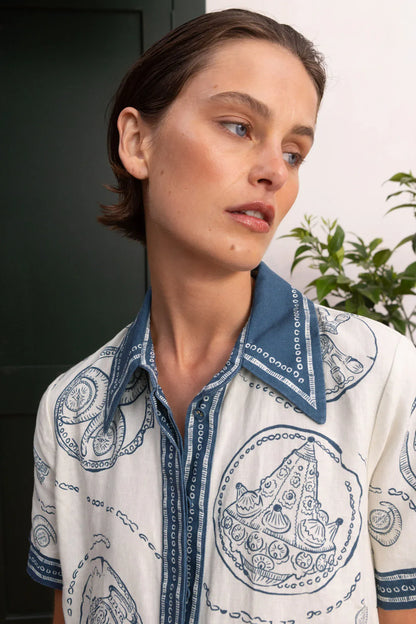 Alemais Lucky Shirt Dress