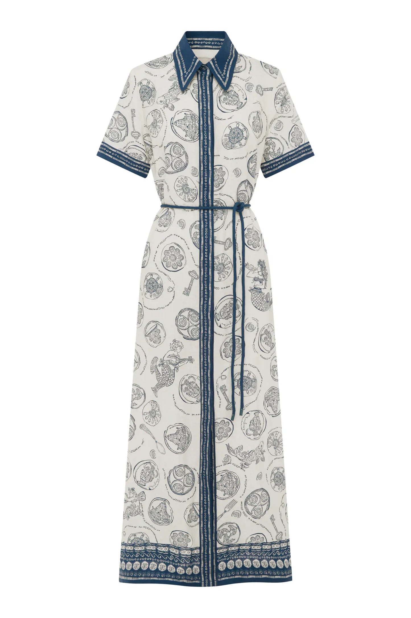 Alemais Lucky Shirt Dress