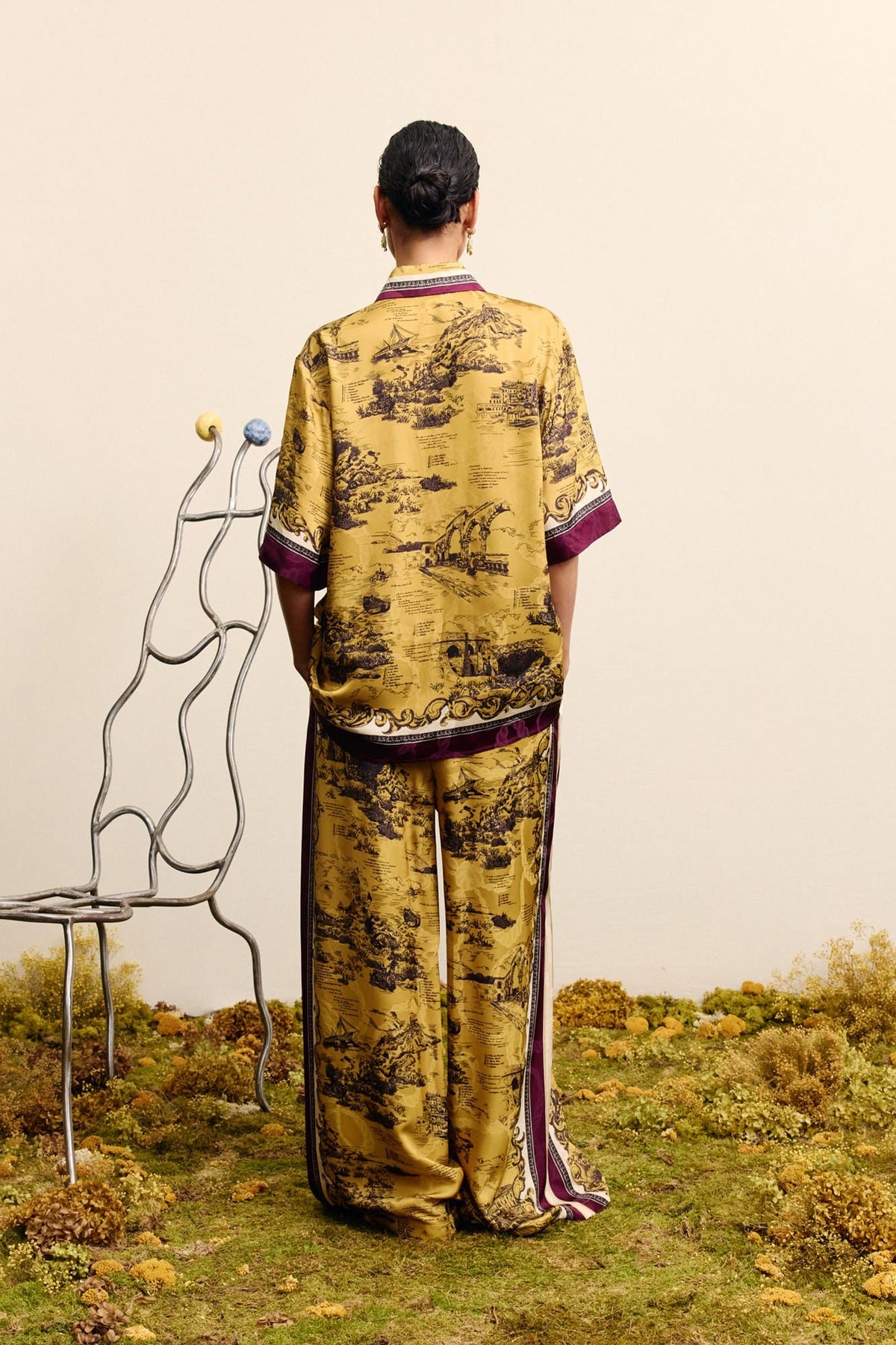 Alemais Martos Shirt - Gold