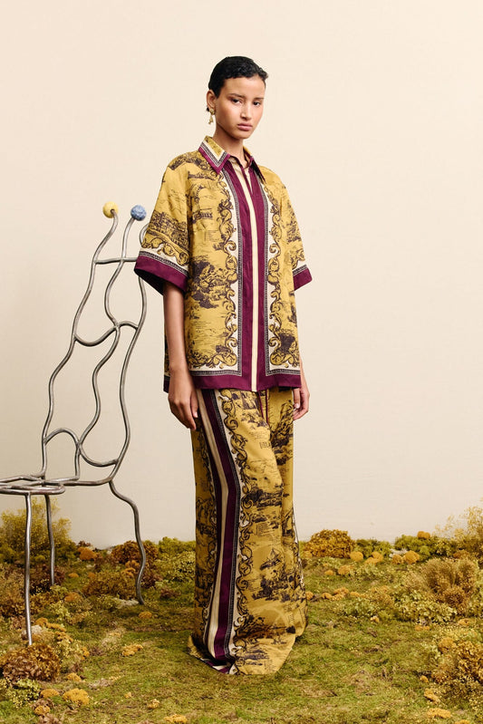 Alemais Martos Shirt - Gold