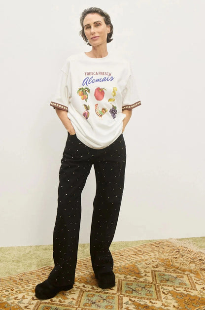 PRE-ORDER ALEMAIS MERCADO TEE - Pinkhill -  - [] - Darwin boutique - Australian fashion design - Darwin Fashion - Australian Fashion Designer - Australian Fashion Designer Brands - Australian Fashion Design 