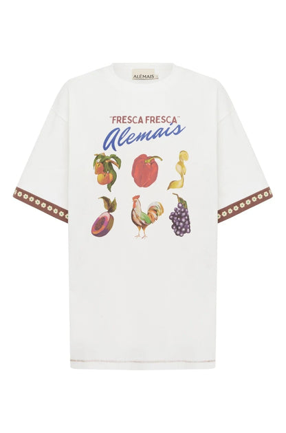 PRE-ORDER ALEMAIS MERCADO TEE - Pinkhill -  - [] - Darwin boutique - Australian fashion design - Darwin Fashion - Australian Fashion Designer - Australian Fashion Designer Brands - Australian Fashion Design 