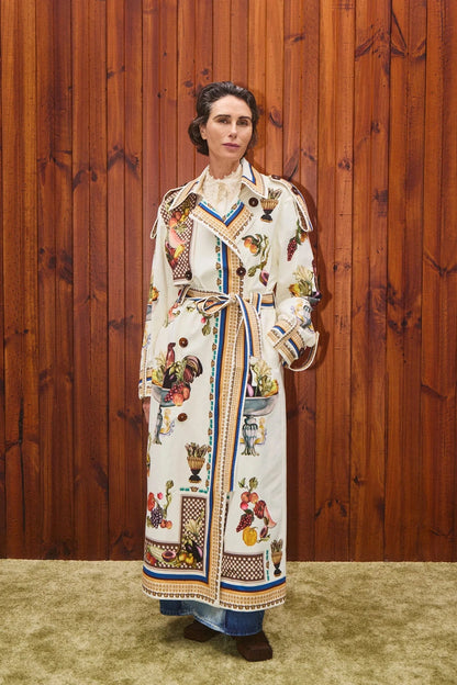 ALEMAIS MERCADO TRENCH - Pinkhill -  - [] - Darwin boutique - Australian fashion design - Darwin Fashion - Australian Fashion Designer - Australian Fashion Designer Brands - Australian Fashion Design 