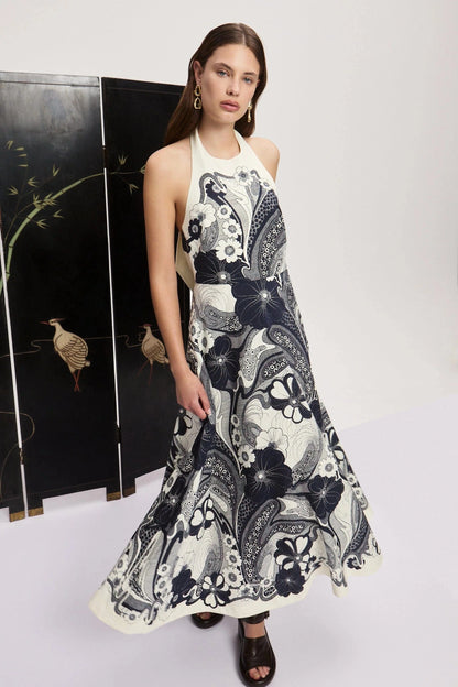 ALEMAIS MICKEY MIDI DRESS - Pinkhill -  - [] - Darwin boutique - Australian fashion design - Darwin Fashion - Australian Fashion Designer - Australian Fashion Designer Brands - Australian Fashion Design 