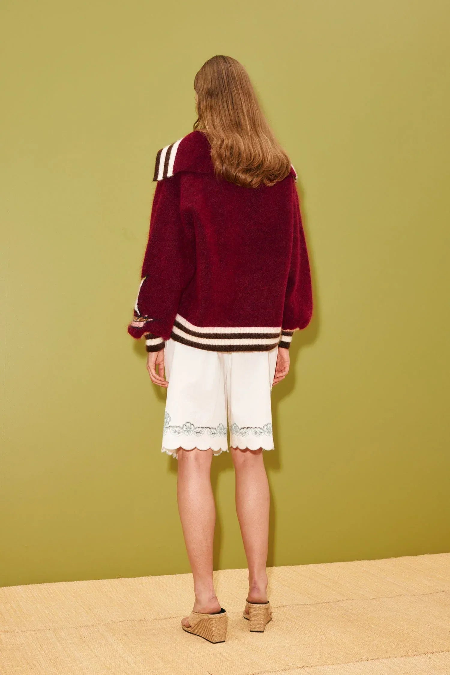 Alemais Mokshini Zip Up Cardigan - Pinkhill -  - [] - Darwin boutique - Australian fashion design - Darwin Fashion - Australian Fashion Designer - Australian Fashion Designer Brands - Australian Fashion Design 