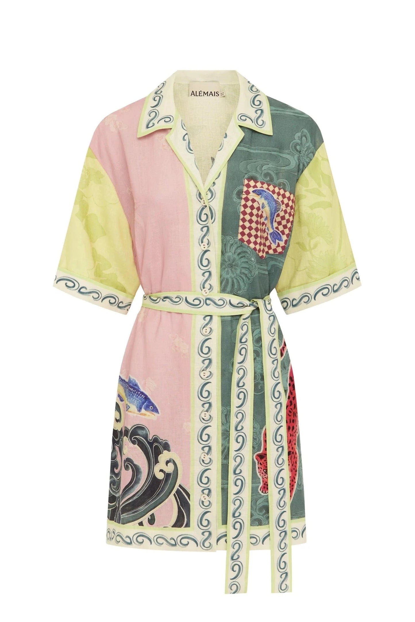 ALEMAIS ROCHESTER MINI SHIRTDRESS - Pinkhill -  - [] - Darwin boutique - Australian fashion design - Darwin Fashion - Australian Fashion Designer - Australian Fashion Designer Brands - Australian Fashion Design 