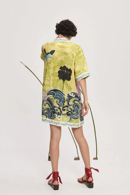 ALEMAIS ROCHESTER MINI SHIRTDRESS - Pinkhill -  - [] - Darwin boutique - Australian fashion design - Darwin Fashion - Australian Fashion Designer - Australian Fashion Designer Brands - Australian Fashion Design 