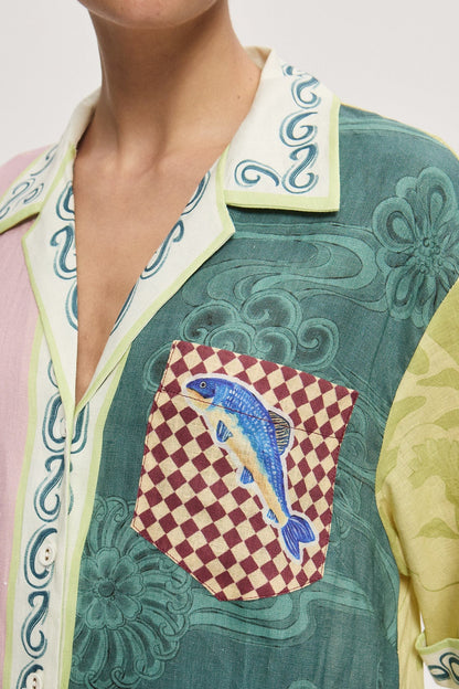 ALEMAIS ROCHESTER MINI SHIRTDRESS - Pinkhill -  - [] - Darwin boutique - Australian fashion design - Darwin Fashion - Australian Fashion Designer - Australian Fashion Designer Brands - Australian Fashion Design 