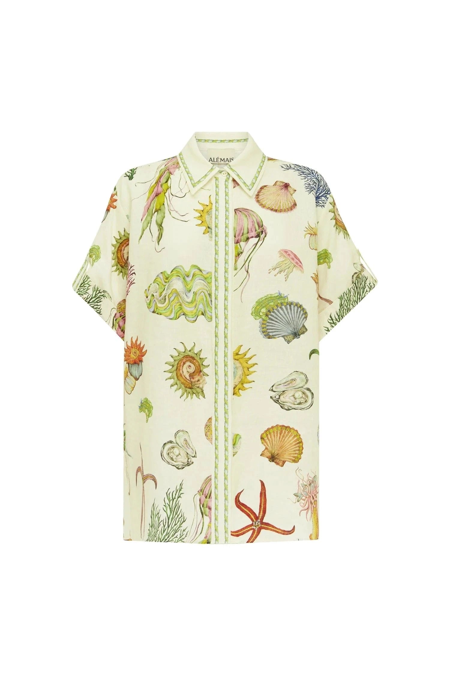 ALEMAIS SEA SHIRT - Pinkhill -  - [] - Darwin boutique - Australian fashion design - Darwin Fashion - Australian Fashion Designer - Australian Fashion Designer Brands - Australian Fashion Design 