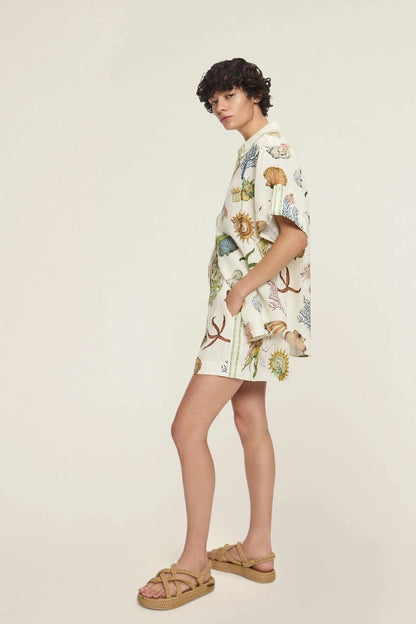 ALEMAIS SEA SHIRT - Pinkhill -  - [] - Darwin boutique - Australian fashion design - Darwin Fashion - Australian Fashion Designer - Australian Fashion Designer Brands - Australian Fashion Design 