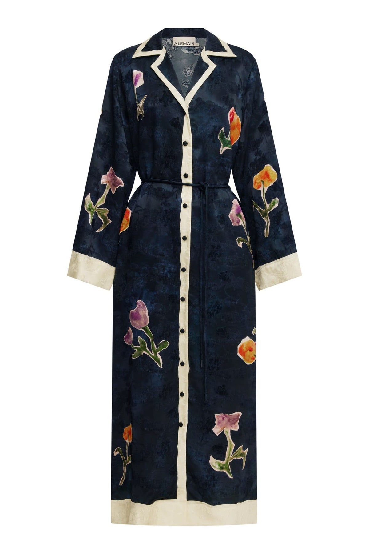 Alemais Sophie Shirtdress - Navy