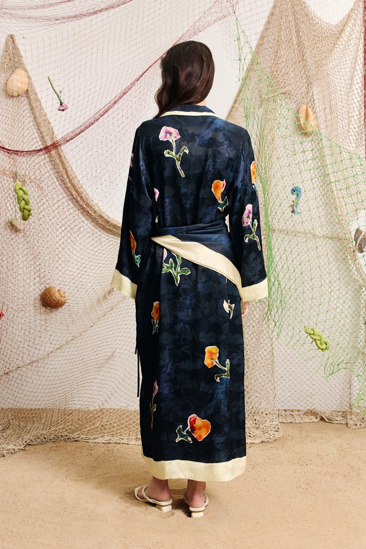 Alemais Sophie Shirtdress - Navy