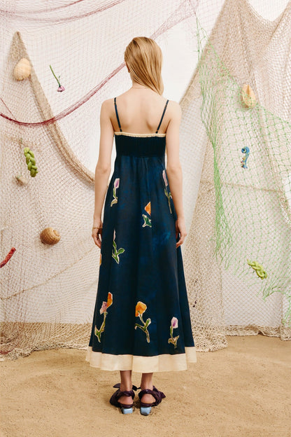 Alemais Sophie Sundress - Navy