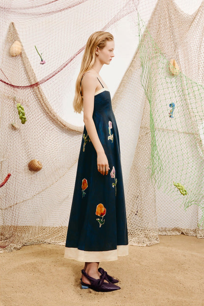 Alemais Sophie Sundress - Navy