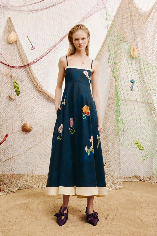 Alemais Sophie Sundress - Navy