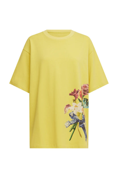 Alemais Teo Bouquet Tee - Lemon