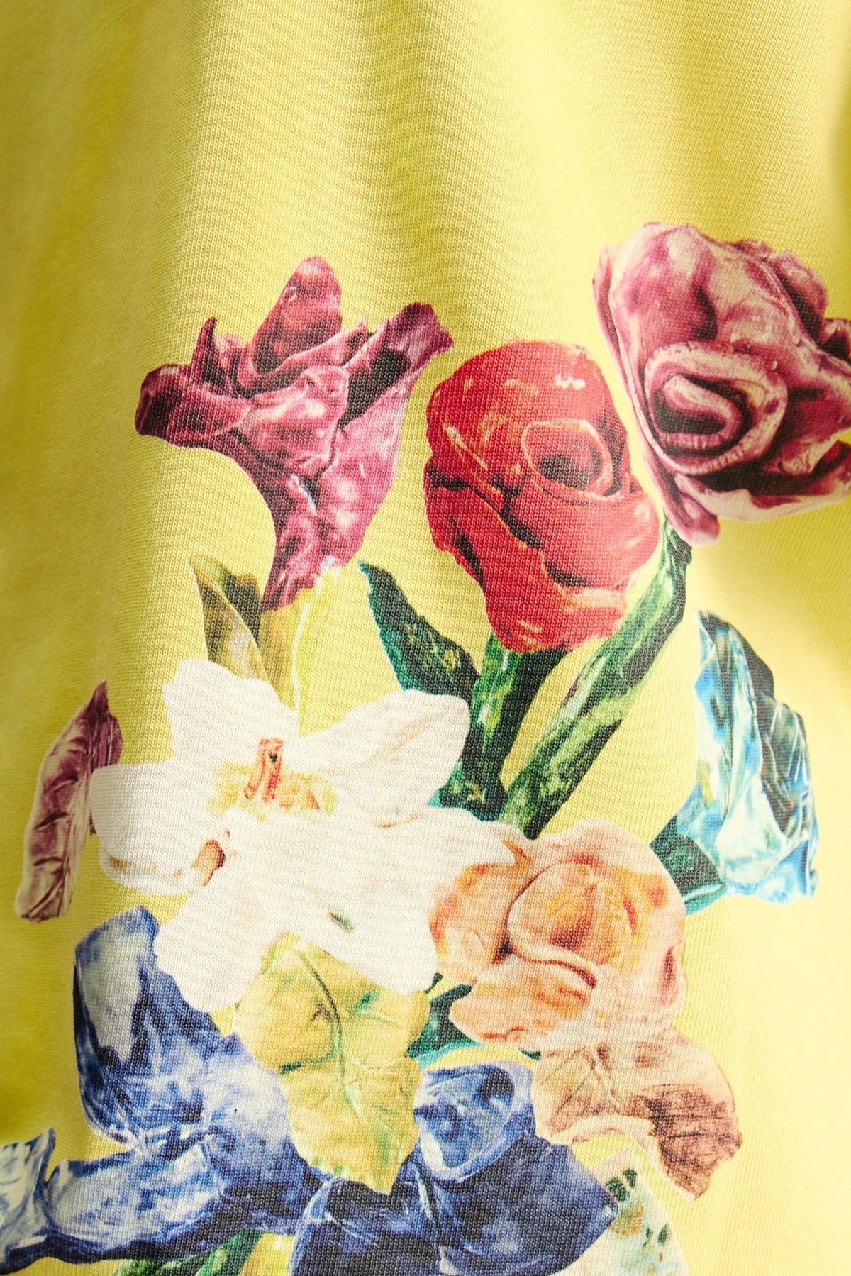 Alemais Teo Bouquet Tee - Lemon