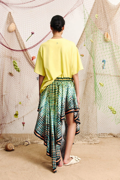 Alemais Teo Bouquet Tee - Lemon