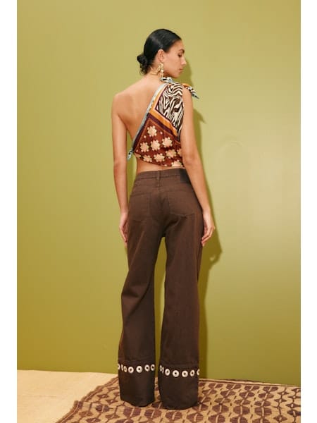 ALEMAIS WILSON SILK SCARF - Pinkhill