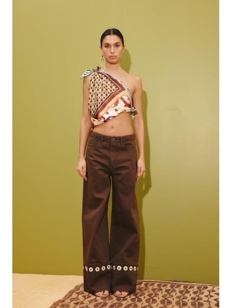 ALEMAIS WILSON SILK SCARF - Pinkhill