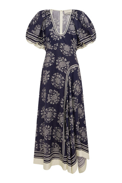PRE-ORDER ALEMAIS  BANDERRA MIDI DRESS