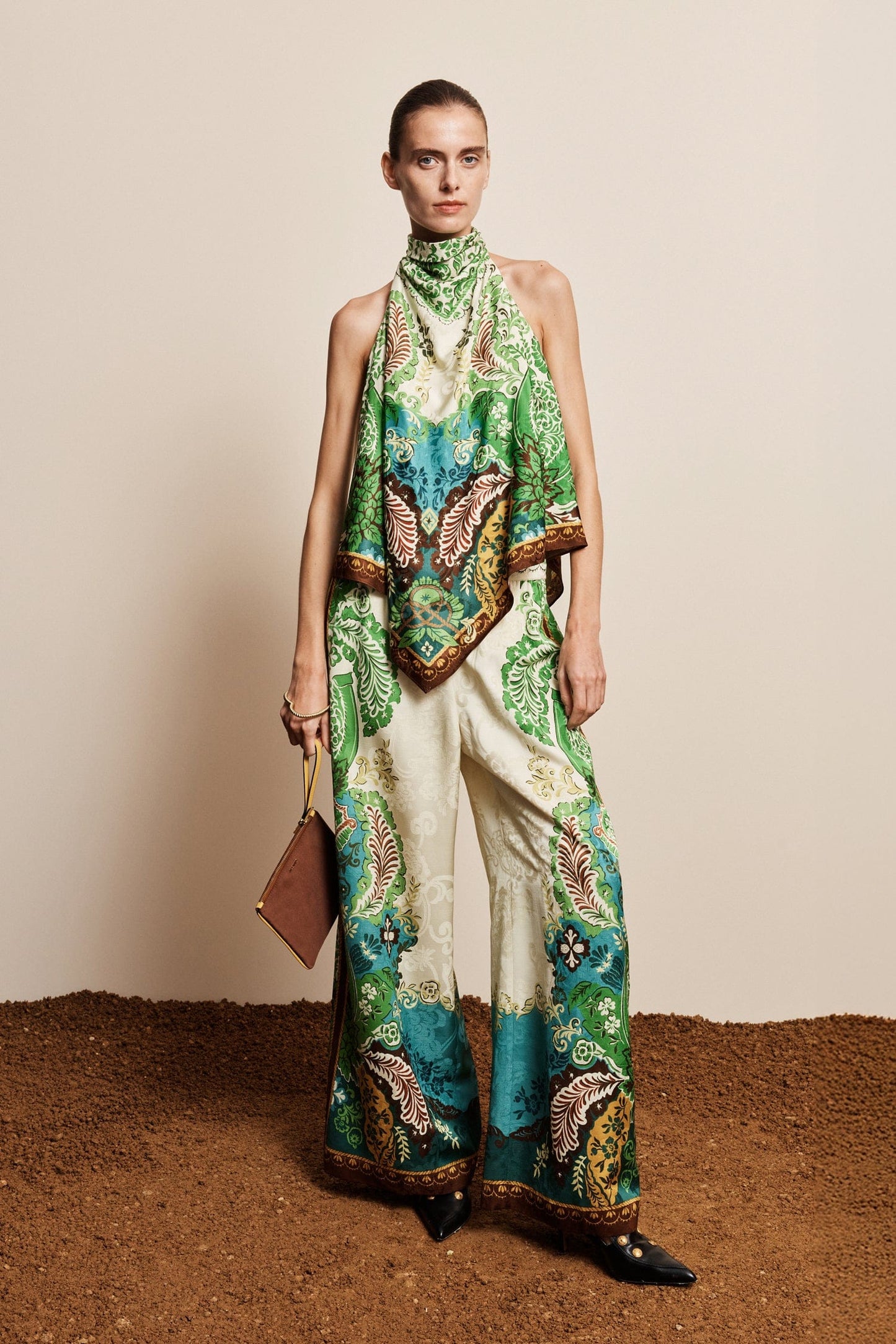 PRE-ORDER ALEMAIS  FLORENCE SCARF TOP