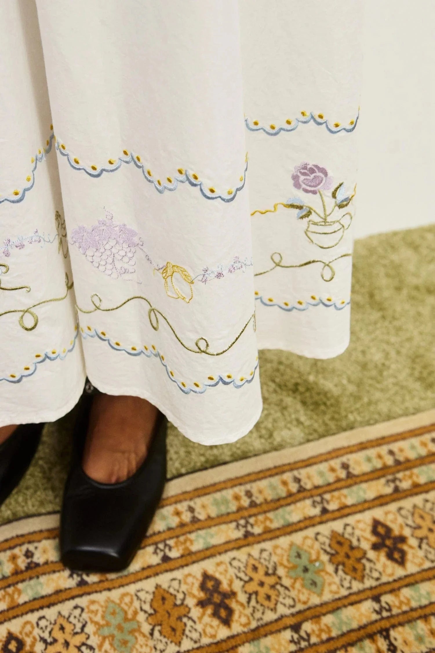 PRE-ORDER ALEMAIS GIULIA EMBROIDERED SUNDRESS - Pinkhill -  - [] - Darwin boutique - Australian fashion design - Darwin Fashion - Australian Fashion Designer - Australian Fashion Designer Brands - Australian Fashion Design 