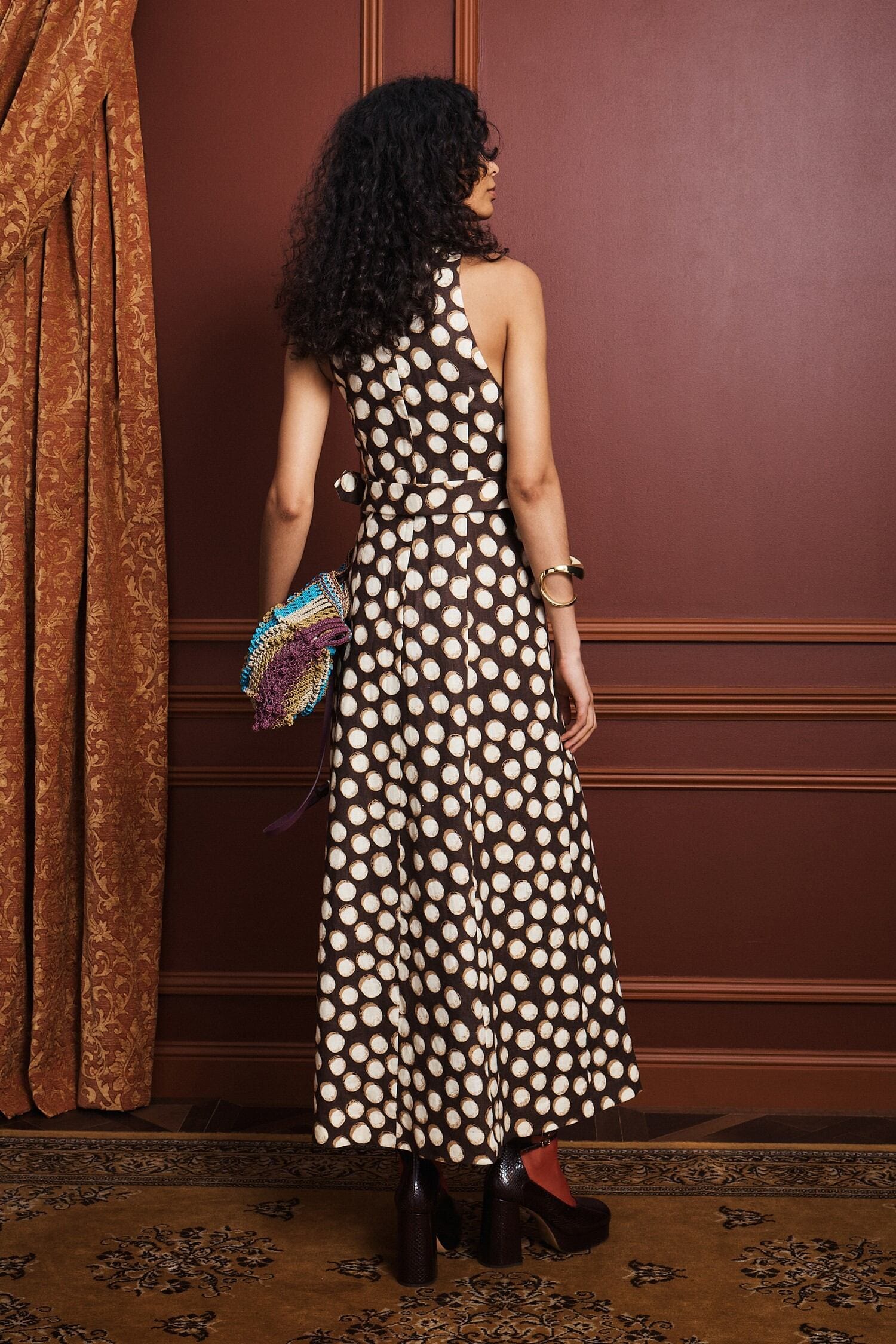 Pre-Order Alemais Paula Midi Dress - Pinkhill