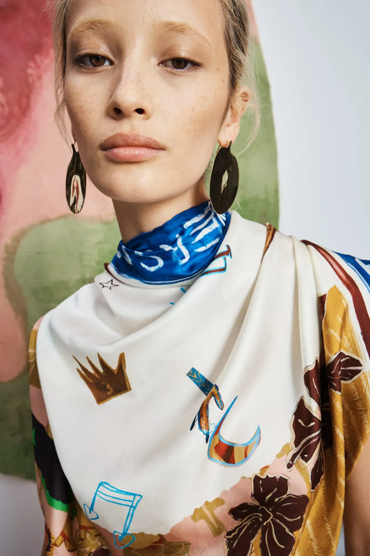 Pre-Order Alemais Tangible Love Silk Scarf