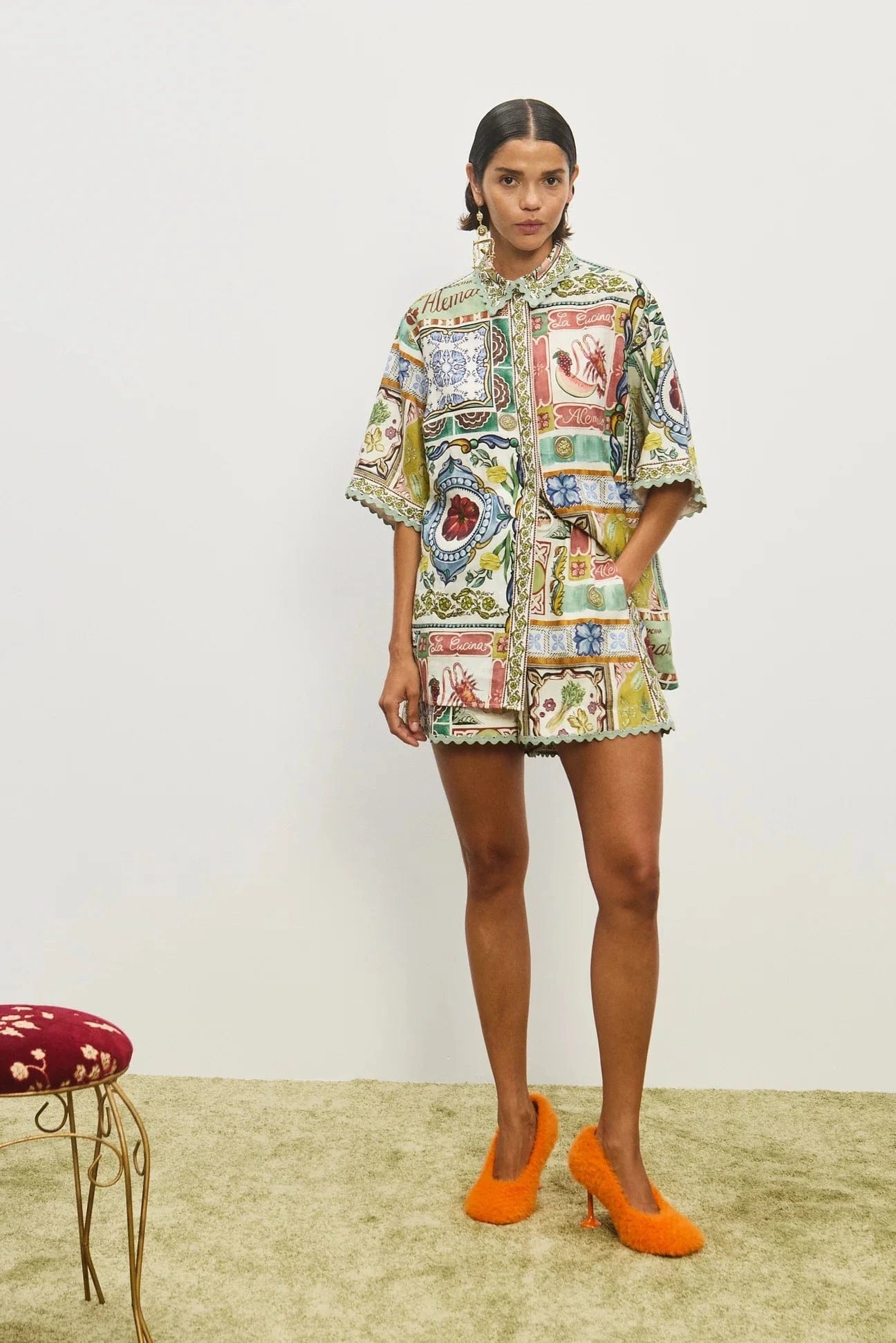 PRE-ORDER ALEMAIS TOMMASINA SHIRT - Pinkhill -  - [] - Darwin boutique - Australian fashion design - Darwin Fashion - Australian Fashion Designer - Australian Fashion Designer Brands - Australian Fashion Design 