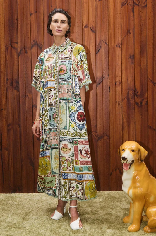 PRE-ORDER ALEMAIS TOMMASINA SHIRTDRESS - Pinkhill -  - [] - Darwin boutique - Australian fashion design - Darwin Fashion - Australian Fashion Designer - Australian Fashion Designer Brands - Australian Fashion Design 