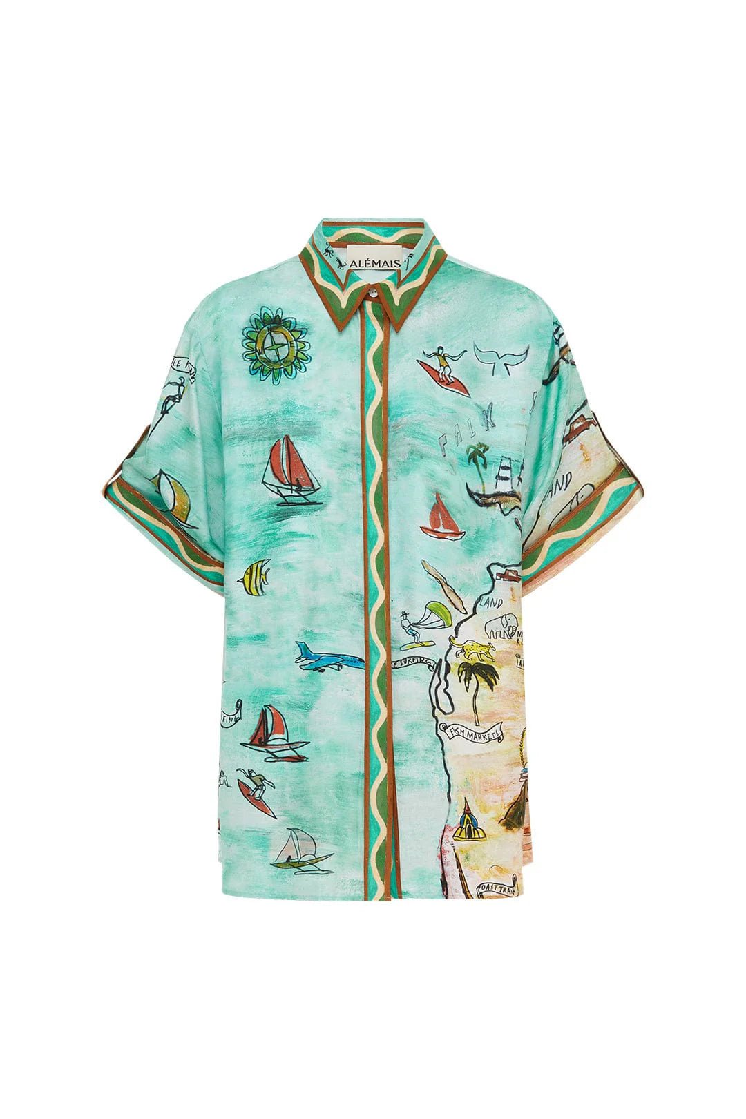 ALEMAIS SWELL SHIRT - ALEMAIS - Pinkhill - darwin fashion - darwin boutique