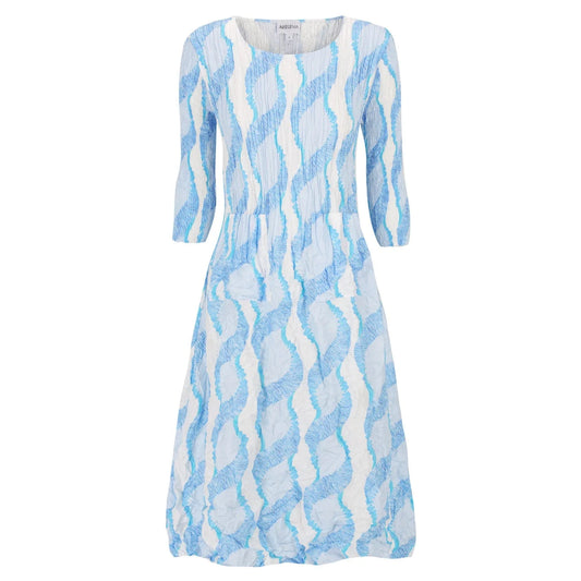 Alquema 3/4 Sleeve Smash Pocket Dress - Under Current - Pinkhill -  - [] - Darwin boutique - Australian fashion design - Darwin Fashion - Australian Fashion Designer - Australian Fashion Designer Brands - Australian Fashion Design 