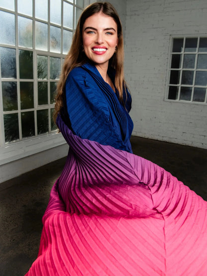 Alquema Classico Coat - Lapis Barbie - Pinkhill -  - [] - Darwin boutique - Australian fashion design - Darwin Fashion - Australian Fashion Designer - Australian Fashion Designer Brands - Australian Fashion Design 