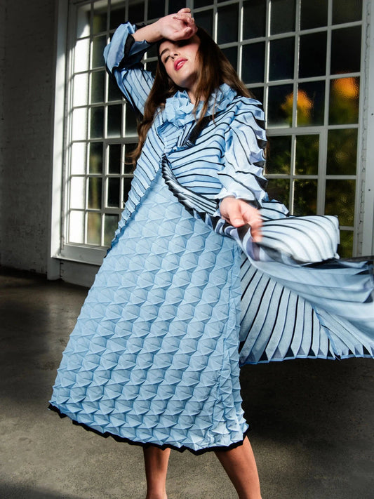 Alquema Fresco Coat - Shallow Waters - Pinkhill -  - [] - Darwin boutique - Australian fashion design - Darwin Fashion - Australian Fashion Designer - Australian Fashion Designer Brands - Australian Fashion Design 