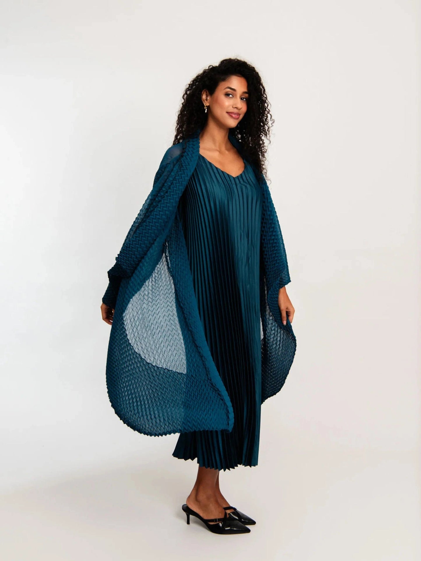 Alquema Nightstar Coat - Blue Steel - Pinkhill -  - [] - Darwin boutique - Australian fashion design - Darwin Fashion - Australian Fashion Designer - Australian Fashion Designer Brands - Australian Fashion Design 