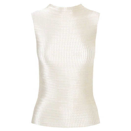 Alquema Siren Tank - Ivory - Pinkhill -  - [] - Darwin boutique - Australian fashion design - Darwin Fashion - Australian Fashion Designer - Australian Fashion Designer Brands - Australian Fashion Design 