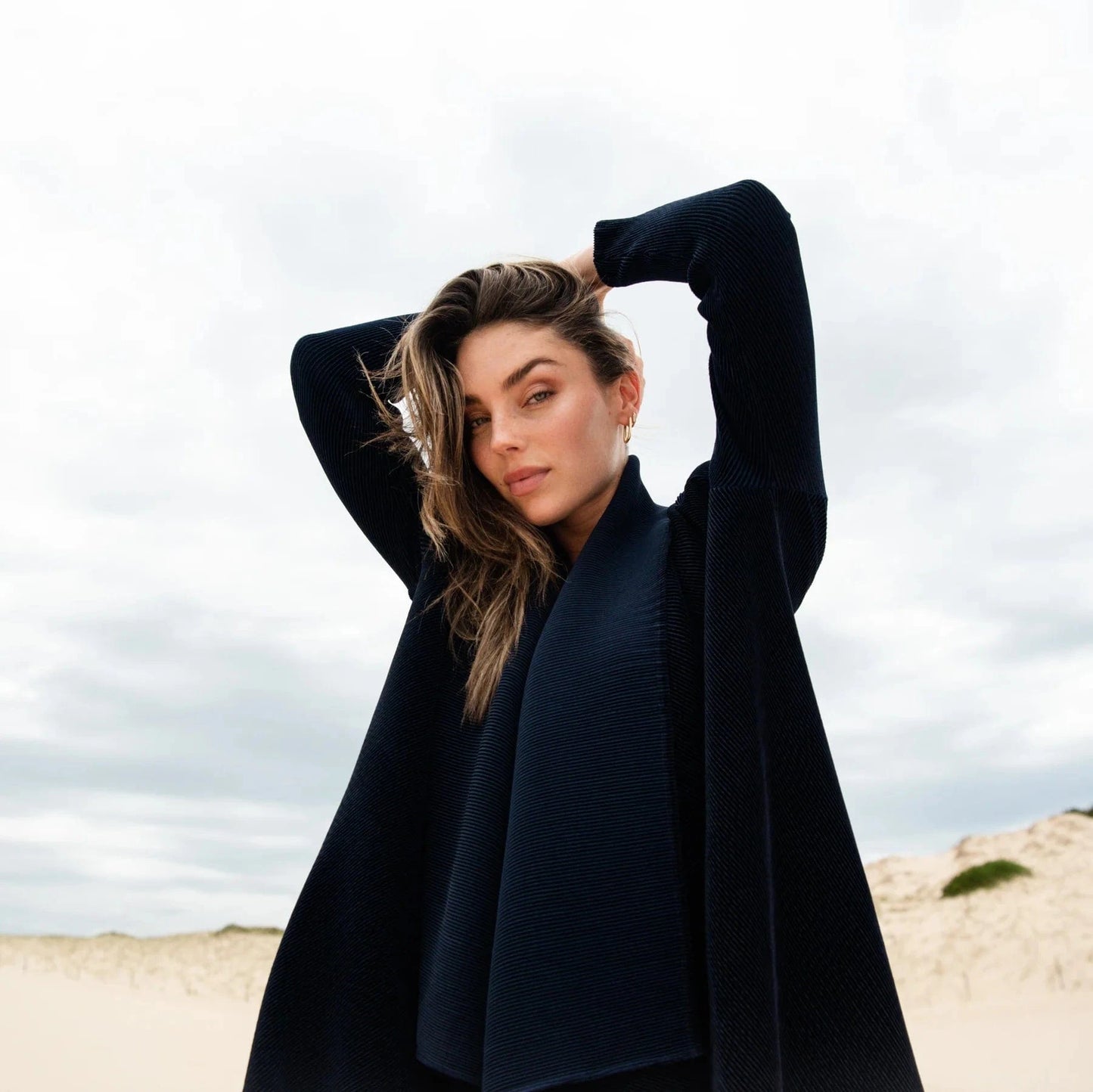 Alquema Velvet Arizona Coat - Dark Navy - Pinkhill -  - [] - Darwin boutique - Australian fashion design - Darwin Fashion - Australian Fashion Designer - Australian Fashion Designer Brands - Australian Fashion Design 