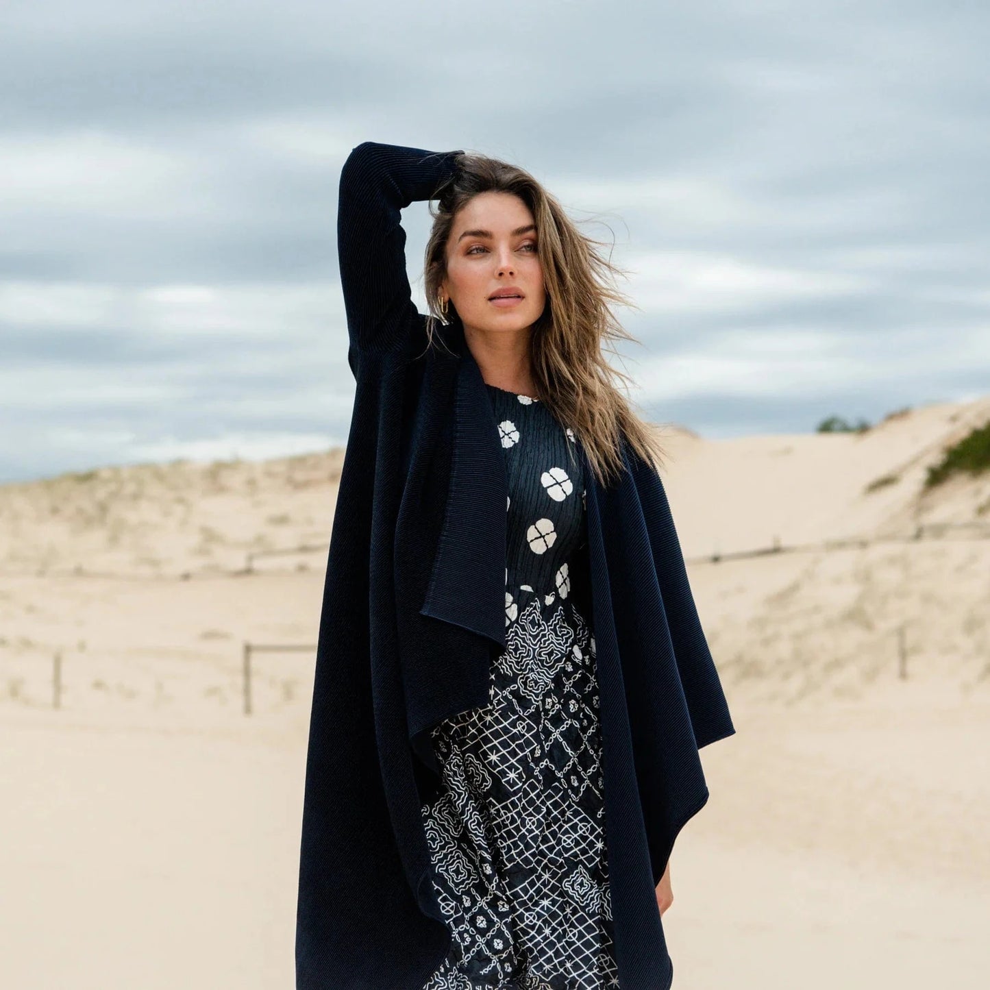 Alquema Velvet Arizona Coat - Dark Navy - Pinkhill -  - [] - Darwin boutique - Australian fashion design - Darwin Fashion - Australian Fashion Designer - Australian Fashion Designer Brands - Australian Fashion Design 