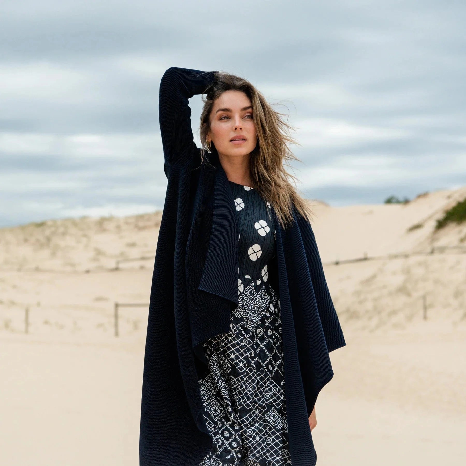 Alquema Velvet Arizona Coat - Dark Navy - Pinkhill -  - [] - Darwin boutique - Australian fashion design - Darwin Fashion - Australian Fashion Designer - Australian Fashion Designer Brands - Australian Fashion Design 