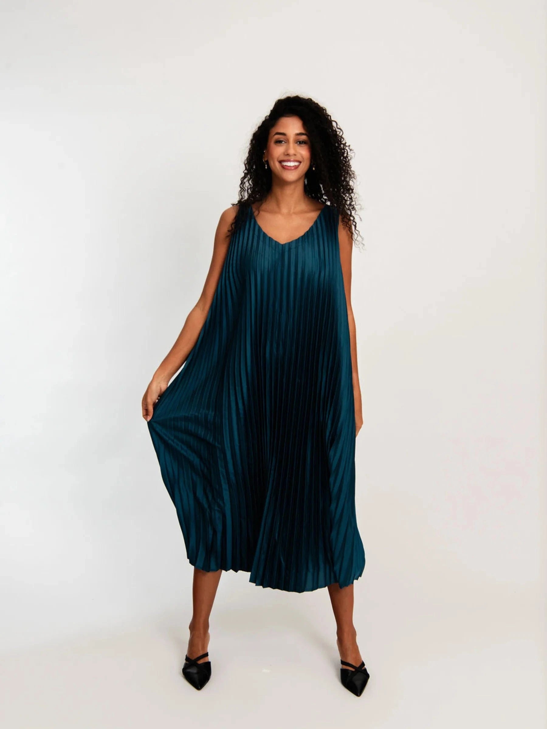 Alquema Zuko Dress - Blue Steel - Pinkhill -  - [] - Darwin boutique - Australian fashion design - Darwin Fashion - Australian Fashion Designer - Australian Fashion Designer Brands - Australian Fashion Design 