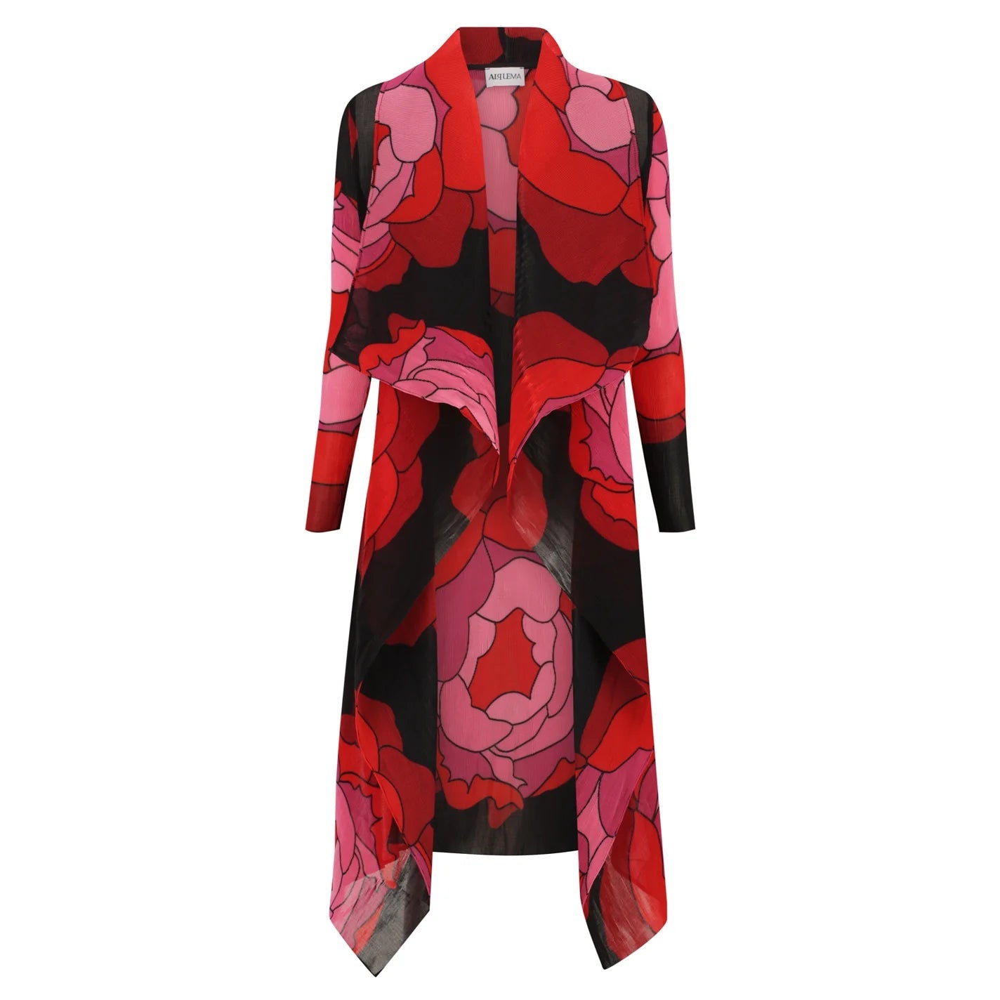 Alquema Collare Coat - Prints - Pink Roses - Alquema - Pinkhill - darwin fashion - darwin boutique