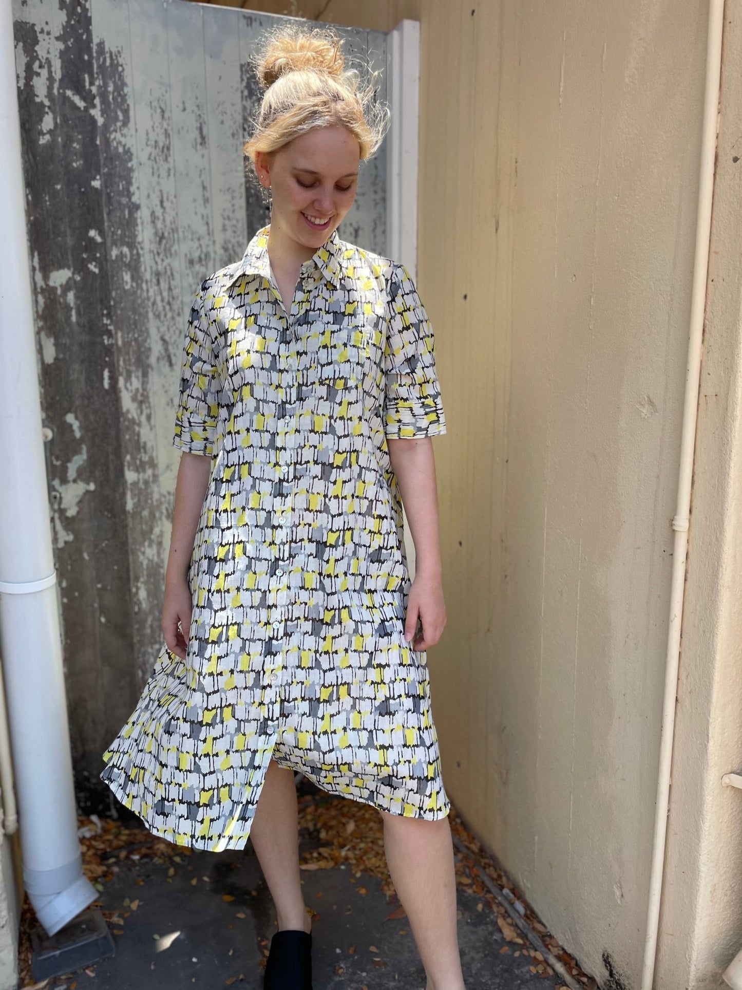 Amy Shirtdress - Pinkhill, Darwin boutique, Australian high end fashion, Darwin Fashion