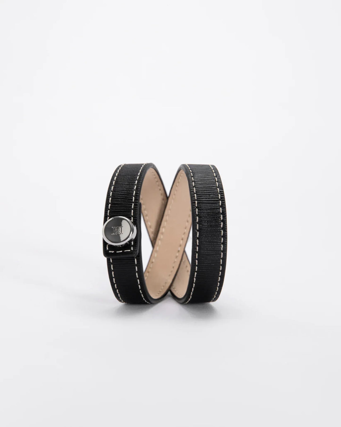 ANNALOCH Double layer calf bracelet