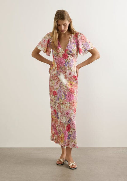 Auguste Calais Midi Dress - Pinkhill -  - [] - Darwin boutique - Australian fashion design - Darwin Fashion - Australian Fashion Designer - Australian Fashion Designer Brands - Australian Fashion Design 