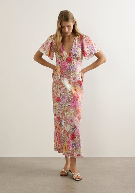 Auguste Calais Midi Dress - Pinkhill -  - [] - Darwin boutique - Australian fashion design - Darwin Fashion - Australian Fashion Designer - Australian Fashion Designer Brands - Australian Fashion Design 