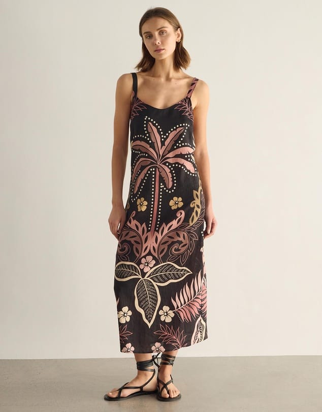 Auguste Marina Midi Dress - Pinkhill