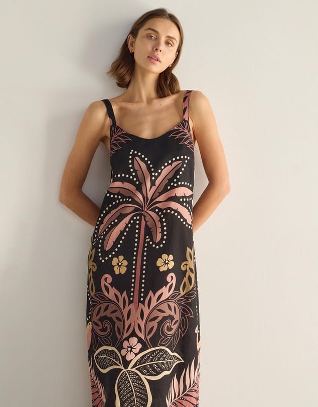Auguste Marina Midi Dress - Pinkhill