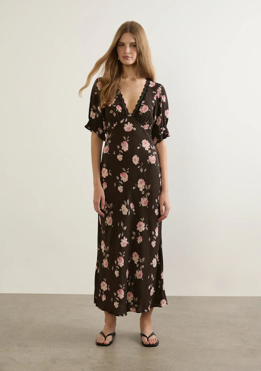 Auguste Myles Midi Dress - Pinkhill -  - [] - Darwin boutique - Australian fashion design - Darwin Fashion - Australian Fashion Designer - Australian Fashion Designer Brands - Australian Fashion Design 