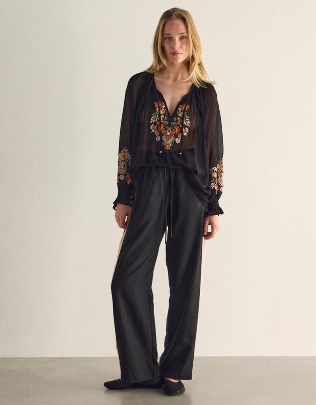 Auguste Olea Blouse - Pinkhill